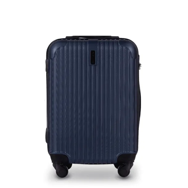 Walizka kabinowa WINGS 38L ABS+ do samolotu lekka kółka 360 dark blue