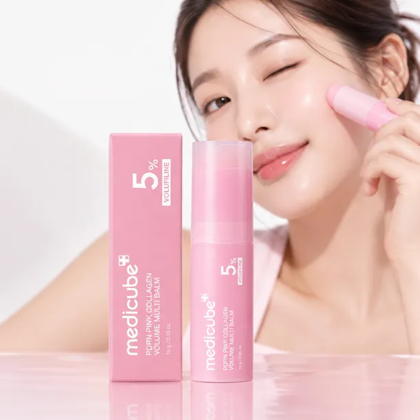 Medicube PDRN Pink Collagen Volume Multi Balm 10 g – 5% Volufiline, PDRN i Kolagen
