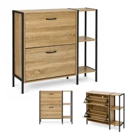 szafka-na-buty-z-regalem-komoda-do-przedpokoju-loft-jasny-dab-modernhome-m