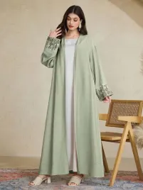 shein-zielona-narzutka-dlugi-rekaw-haft-0nb-s06-m