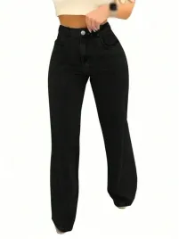 shein-czarne-spodnie-jeans-wysoki-stan-tty-s06-m