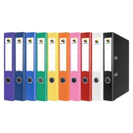 10x-segregator-a4-75-mm-z-okuciem-mix-kolorow