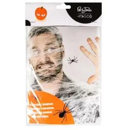 arpex-pajeczyna-z-pajakiem-biala-dekoracja-do-domu-klimat-halloween-20g