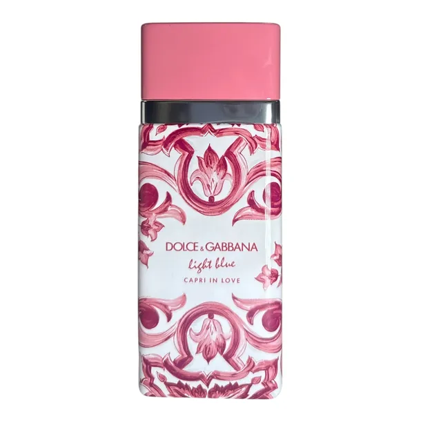 dolce & gabbana light blue capri in love travel woda perfumowana 100 ml  tester   