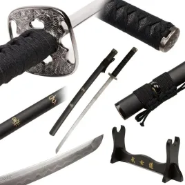samurajski-miecz-katana-z-pochwa-i-stojakiem-tl492-395ca-grawerowany