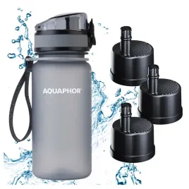 butelka-filtrujaca-filtr-bidon-aquaphor-city-350-ml-szara-zestaw-3-wklady