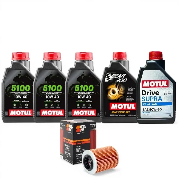 Zestaw serwis do Quadów CF MOTO 850/1000 Oleje + Filtr