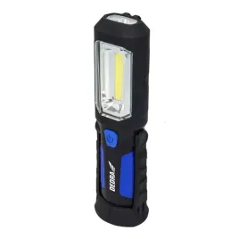 latarka-akumulatorowa-3w-cob-led-1w-led-zasilacz-usb-na-230v-i-12v-dedra