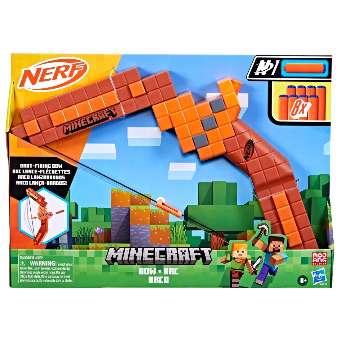 nerf-luk-minecraft-strzalki-nerf-n1