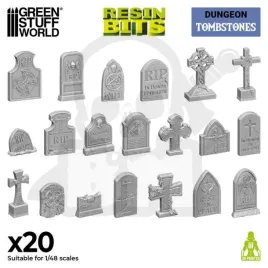 3d-printed-set-gravestones-resin-set-nagrobki-20-szt