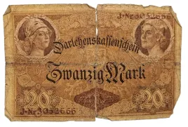 stary-banknot-kolekcjonerski-niemcy-20-marek-1914