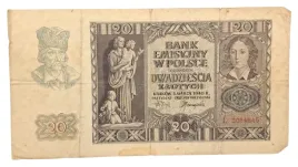 stary-banknot-kolekcjonerski-polska-20-zl-1940