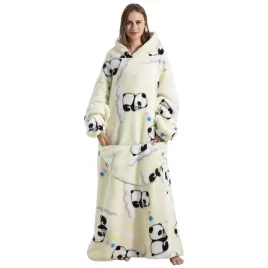 koc-z-kapturem-rekawami-oversize-140-cm-cieply-polarowy-panda
