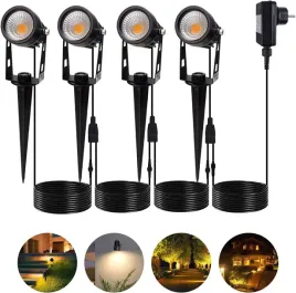 oswietlenie-ogrodowe-led-zestaw-4-lamp-ogrodowych-wodoodporna-ip65-4szt