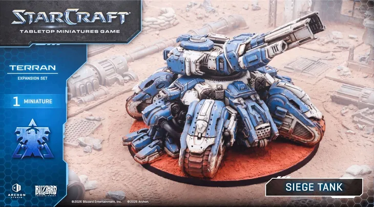 Starcraft TMG - Terran Siege Tank