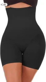 szorty-wyszczuplajace-brzuch-majtki-modelujace-czarne-ningmi-l