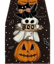 bieznik-obrus-na-halloween-duch-dynia-kot-czarny-40x100cm