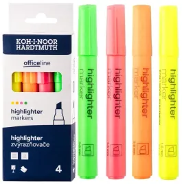 zakreslacze-neonowe-pisaki-markery-sciete-1-5-mm-koh-i-noor-4-kol-zestaw