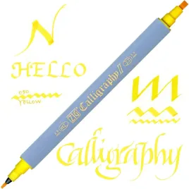 pisak-do-kaligrafii-sciety-zig-kuretake-calligraphy-2-35-mm-050-yellow