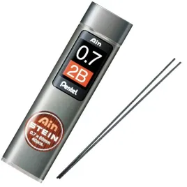 grafity-do-olowka-automatycznego-rysiki-wklady-pentel-ain-stein-07-mm-2b