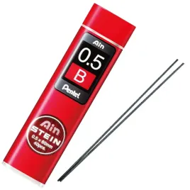 grafity-do-olowka-automatycznego-rysiki-wklady-pentel-ain-stein-05-mm-b