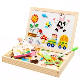 tablica-edukacyjna-magnetyczna-drewniana-kredowa-dla-dzieci-farma-zwierzeta