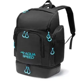 plecak-plywacki-openwater-triathlon-aqua-speed-recepack-czarno-turkusowy42l