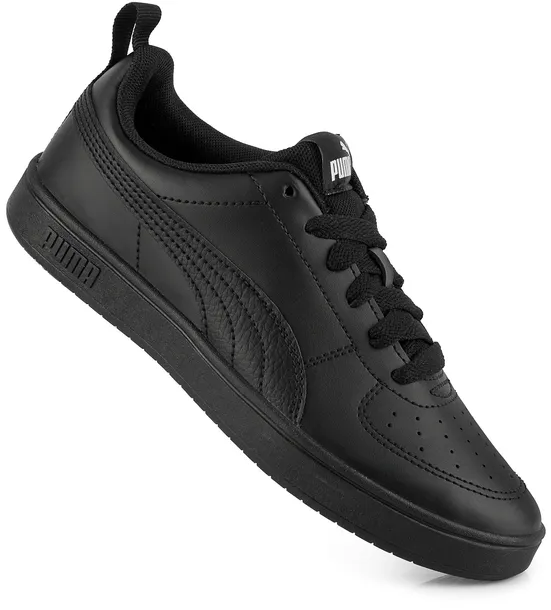 PUMA RICKIE DAMSKIE BUTY SPORTOWE SNEAKERSY NISKIE CZARNE EKOSKÓRA r. 38