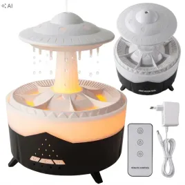 nawilzacz-powietrza-dyfuzor-ufo-deszcz-lampka-led-rgb-pilot-350ml-czarny