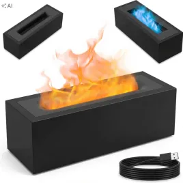 nawilzacz-powietrza-dyfuzor-efekt-plomienia-ognia-led-usb-timer-czarny