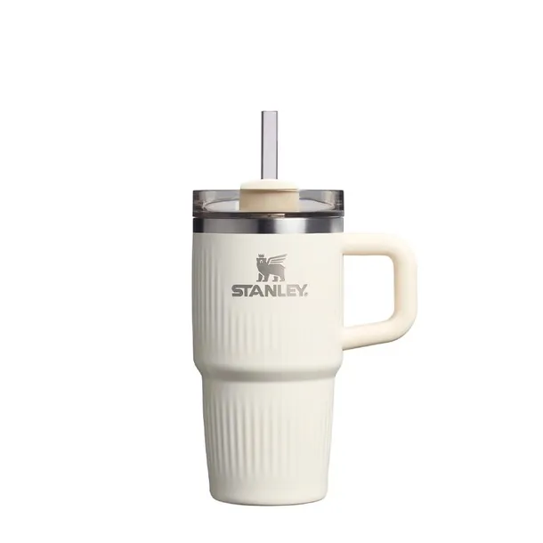 Stanley Kubek termiczny Quencher H2.0 H2.0Fluted Tumbler 0.6L Cream Gloss