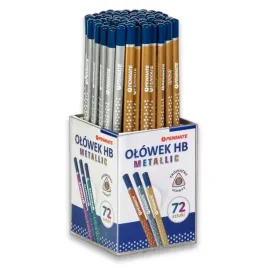penmate-olowki-trojkatne-metaliczne-hb-zestaw-72-szt