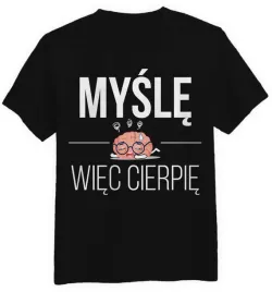 koszulka-meska-mysle-wiec-cierpie-czarna-s