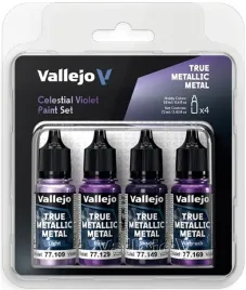 vallejo-77262-true-metallic-metal-zestaw-4-farb-celestial-violet-4-x-18-ml