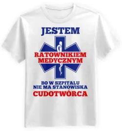koszulka-meska-ratownik-medyczny-cudotworca-biala-m