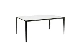 stol-slim-140x80-bialy-czarny-ceramiczny-marmur-aluminium