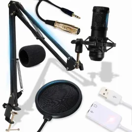 mikrofon-studyjny-usb-jack-pojemnosciowy-gamingowy-pop-filtr-statyw-zestaw