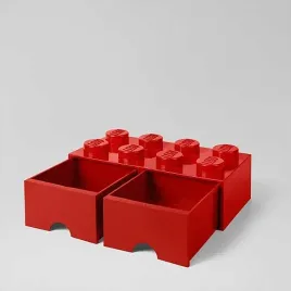 lego-40061730-pojemnik-z-szuflada-8-czerwony