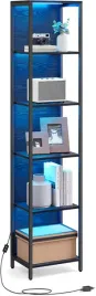regal-szafa-z-polkami-dodatkowy-led-ksiazki40-cm-x-1786-cm-x-303cm-czarny