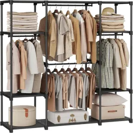 songmics-szafa-otwarta-4-przedzialy-na-wieszaki-43-x-151-x-166-cm