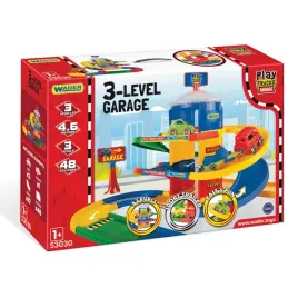 wader-53030-play-tracks-garage-garaz-3-poziomowy