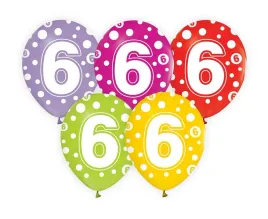 balony-lateksowe-cyfra-6-miks-kolorow-30-cm-5-szt