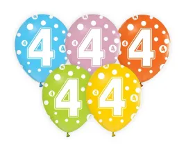 balony-urodzinowe-cyfra-4-pastelowy-miks-30-cm-5-szt