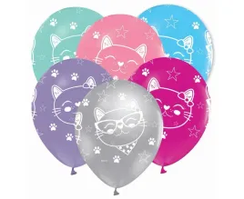 balony-lateksowe-koty-rozne-kolory-30-cm-5-szt