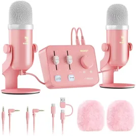 mikrofon-pojemnosciowy-podcast-streaming-stereo-tonor-asmr-zestaw-2-sztuk
