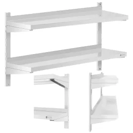 polka-scienna-wiszaca-gastronomiczna-podwojna-z-regulacja-stal-100-x-30-cm