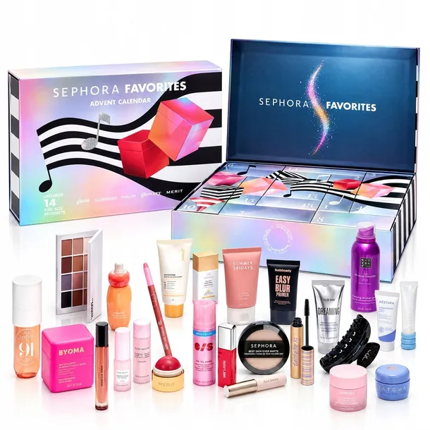 Kalendarz Adwentowy Sephora Favorites 24 Kosmetyki Dla Kobiet Prezent 2026