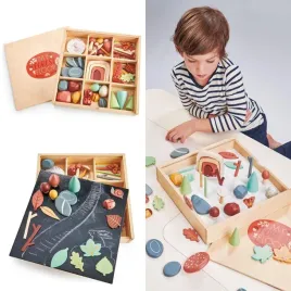 tender-leaf-toys-drewniana-skrzynka-kreatywna-lesne-skarby