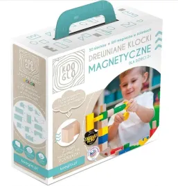 kooglo-klocki-drewniane-magnetyczne-basic-colour-50-elementow
