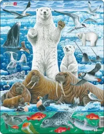 larsen-ukladanka-niedzwiedz-polarny-i-mors-maxi